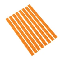 Capas de Silicone para Rodas de Bagagem: Proteção Silenciosa e Durável (Kit 8 Peças Laranja) - imagem 2