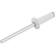 Rebite de Repuxo 4,8mm Branco Nove54: Fixação Segura e Durável (50 Peças) - imagem 2