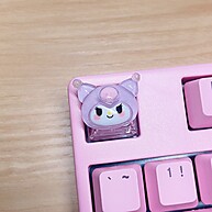 Keycap Melodia Jade Translúcida para Teclado Mecânico – Design Encantador e Durável - imagem 1