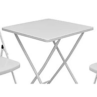 Capa de Mesa 60x60 Preta PVC - Impermeável e Durável - imagem 1