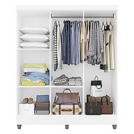 Guarda Roupa Casal Branco: Simples, Lindo e Durável - imagem 2