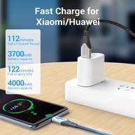 Cabo USB-C Vention 60W: Carga Rápida e Durável! - imagem 2