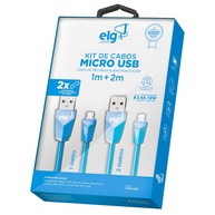 Cabo Micro USB ELG: Recarga Rápida e Durável! - imagem 2
