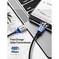 Cabo USB-C UGREEN: Carregamento Rápido e Durável - imagem 2