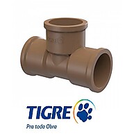 Tê PVC Soldável 25mm Tigre – Conexão Segura e Durável - imagem 2
