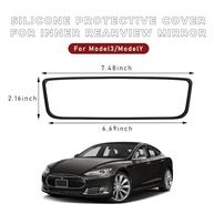 Proteção Premium para Espelho Retrovisor Tesla Model 3/Y: Capa de Silicone Elegante e Durável - imagem 3