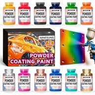 Tinta de Revestimento em Pó Premium - 12 Cores | Proteção Durável para Superfícies Metálicas - imagem 2