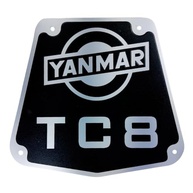 Placa Indicadora Original Yanmar TC8: Identificação Precisa e Durável para Sua Máquina - imagem 2