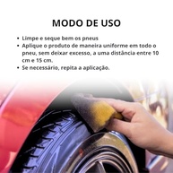 Durax Vonixx: Pretinho para Pneus com Brilho Intenso e Durabilidade Extrema - imagem 5