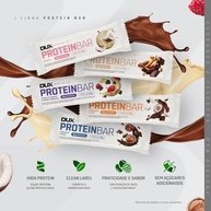 Dux Nutrition Protein Bar 60g - Chocolate Branco e Frutas Vermelhas - imagem 2