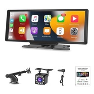 Multimídia Automotivo FINYQBET 10.3" HD: Carplay, Android Auto, DVR e Mais para Segurança e Conectividade Inteligente - imagem 2