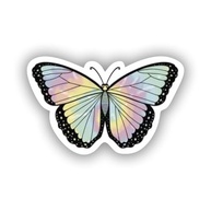 Adesivo Borboleta Tie Dye Estética 7,6cm - Decore Seu Mundo com Estilo! - imagem 2