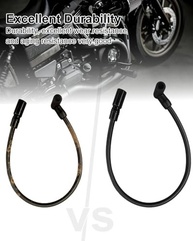 Fios Vela Ignição 10.4mm Harley-Davidson Big Twin Dyna Softail 2000-2017 - Potência e Durabilidade - imagem 4
