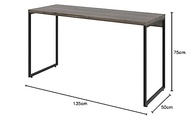 Mesa de Escritório Office 1,35m – Moderna e Ergonômica Dynamica - imagem 3