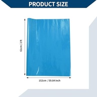 Película de Vinil Protetora para Carro - Azul 0,6m x 59,84" - Proteção Total Contra Arranhões e Sujeira - imagem 5