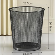 Lixeira Aramada Redonda 10L: Elegância e Praticidade para seu Escritório e Casa - imagem 3
