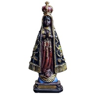Imagem de Nossa Senhora Aparecida em Resina 13cm - Peça Sagrada para Decoração e Oração - imagem 2