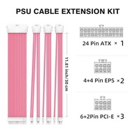 Kit Extensor Cabos PSU 16AWG com Pentes - Personalize seu PC com Estilo e Performance! - imagem 4