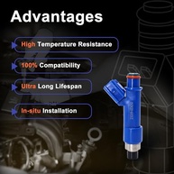 Injetores de Combustível HiSport para Toyota Corolla e Matrix 1.8L (2004-2008) e Pontiac Vibe 1.8L (2005-2008) - Peças de Reposição de Alta Performance - imagem 5