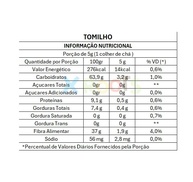 Tomilho Desidratado 1Kg Embalagem Abre e Fecha - X Roots - imagem 3