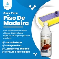 Cera Resistente para Laminados e Vinílicos Brilho W&W 1L - Alta Durabilidade e Fácil Aplicação - imagem 5