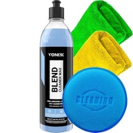Carnaúba Automotiva Blend Cleaner Vonixx 500ml 2 Toalha de Microfibra Karbox e Aplicador Karbox - imagem 2