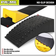 Pr1me Camper Leveler: Kit Completo com 2 Niveladores RV Curvos, Calços e Tapetes Antiderrapantes - imagem 3