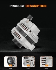 Alternador Novo para Chrysler PT Cruiser 2.4L (2006-2010) - Potência e Durabilidade Garantidas - imagem 5