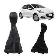 Manopla e Coifa Câmbio Peugeot 208 (2014-2020) - Toque Premium e Elegância - imagem 2