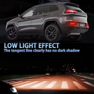 Refletores LED para Para-choque Traseiro Jeep Cherokee 2014-2018 - Segurança e Estilo Ampliados - imagem 4