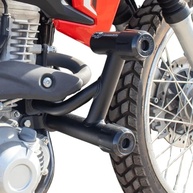 Protetor de Motor e Carenagem Wheeling Bros 160 (2015-2025) Preto Fosco - Segurança e Estilo - imagem 2