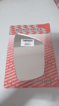 Lente Retrovisor Ford Ka 2015-2020 Esquerdo (Motorista) - Visão Clara e Segura - imagem 1