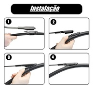 Kit Limpador de Para-brisa Premium para Nova HB20 (2020-2024) - Visibilidade e Estilo Impecáveis - imagem 4