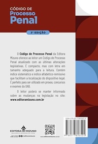 Código de Processo Penal 3ª Edição 2025 - Essencial para Concursos e OAB - imagem 3