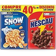 Kit Nescau Chocolate 210g + Snow Flakes 230g: Delícia e Economia - imagem 2
