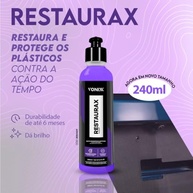 Restaurax Vonixx 240ml: Renove e Proteja Plásticos Internos e Externos - imagem 4