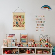 Quadro Infantil Decorativo Boho 30,5x40,6cm - Estilo Bohemian para Quarto de Meninos e Meninas - imagem 5