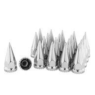 Tampas de Porca Cromadas 33mm para Caminhões - Proteção e Estilo Antiferrugem (20 Unidades) - imagem 2