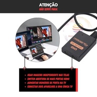 Cabo Splitter HDMI 1X2 4K: Duplique Imagem em 2 Telas com Qualidade Total HD e 3D - imagem 5