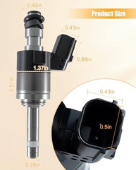 Kit 4 Injetores de Combustível para Honda Accord, Civic, CR-V 1.5L (2016-2021) - Performance e Economia - imagem 3