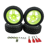 Kit 4 Pneus WLtoys 75mm Verde: Aventura Off-Road com Tração e Estabilidade Máximas! - imagem 4
