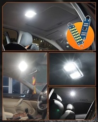 Lâmpadas LED LUYED 44mm: Iluminação Super Brilhante e Durável para Seu Carro (Pacote com 4) - imagem 3
