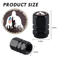 4ack Tampas de Válvula Bigfoot Sasquatch para Carros, Motos e Bikes - Estilo Único! - imagem 5