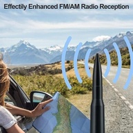 Antena Bullet 50 Cal para Ford, Dodge RAM e Chevrolet/GMC - Estilo e Performance! - imagem 5