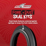 Kit Vedação Garfo All Balls Racing 56-121: Performance e Durabilidade para Kawasaki, Suzuki e Yamaha - imagem 5
