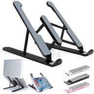 Suporte Ajustável para Notebook e Tablet com 6 Ângulos | Estrutura Triangular em Plástico Reforçado - imagem 1