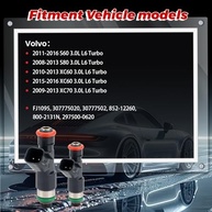 Kit 6 Injetores Combustível Volvo S60/S80/XC60/XC70 3.0L L6 - Desempenho e Economia - imagem 3