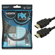 Cabo HDMI Gold 2.1 8K HDR 0.5m - Conexão Imersiva e Ultra Rápida - imagem 3