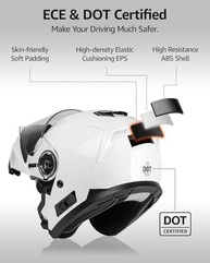 Capacete YEMA YM-926: Segurança e Estilo para sua Moto ou Scooter - imagem 5