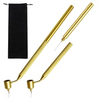 Canetas Aplicadoras de Tinta Líquida 0,5mm e 0,7mm - Precisão Profissional para Reparos e Desenhos - imagem 1